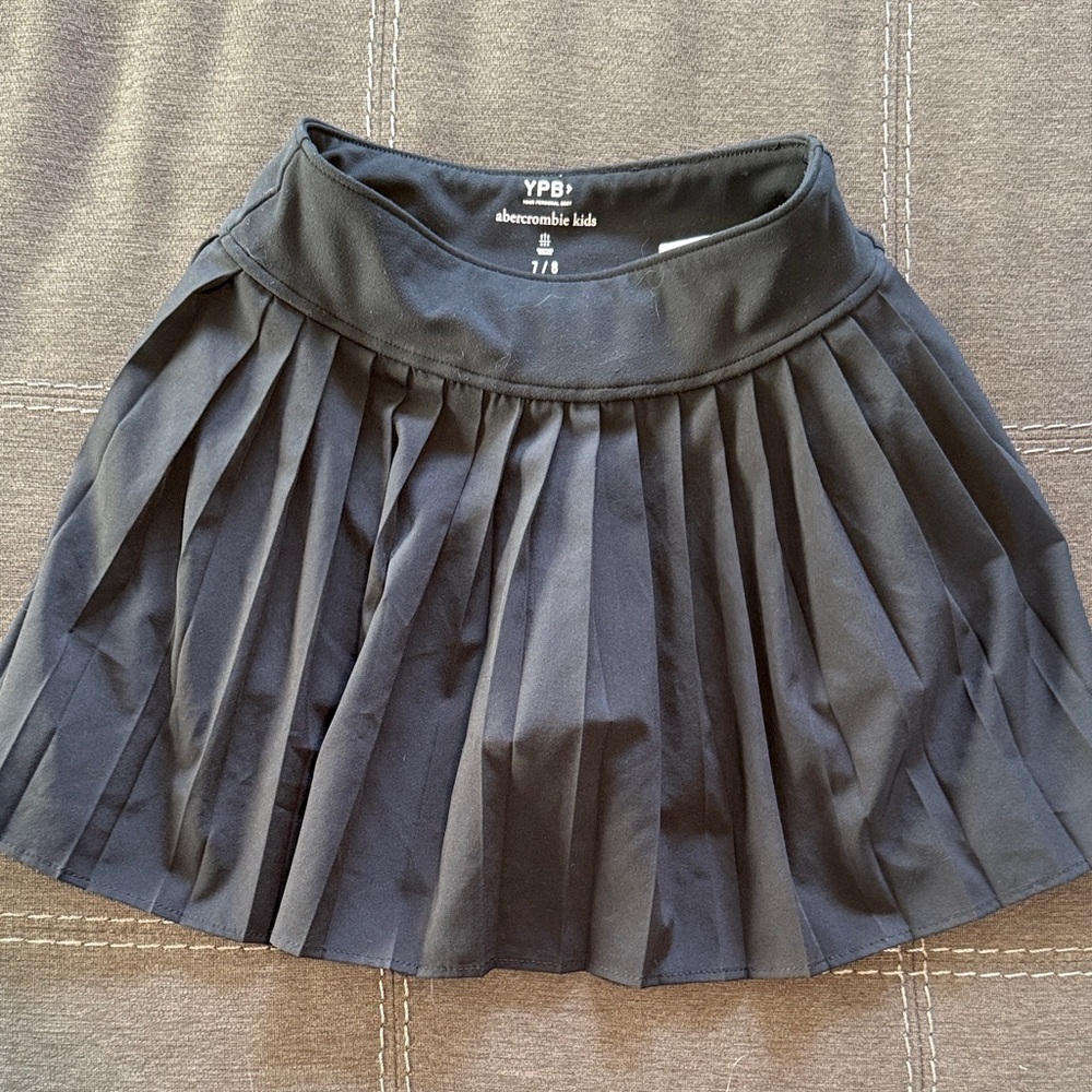Abercrombie Kids Black Skater Skirt